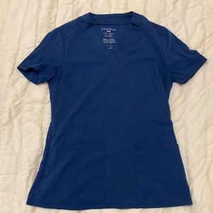 Jaanuu Navy Blue Scrubs Set